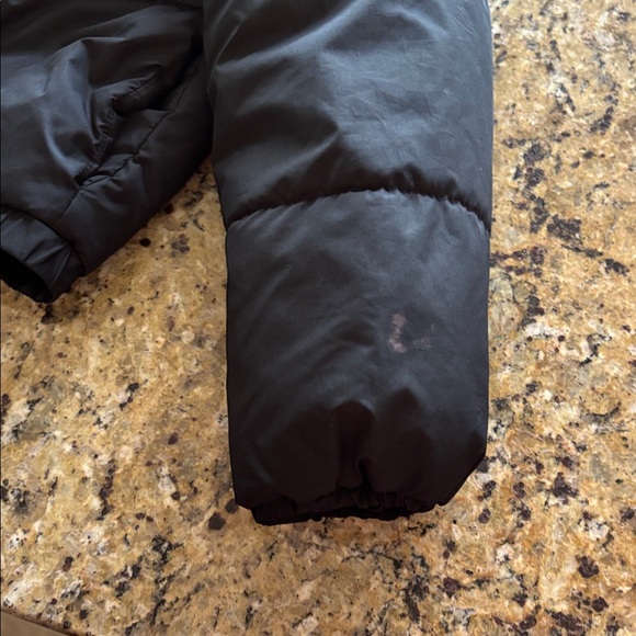 Wild Fable puffer jacket women's medium cropped black coat - Picture 8 of 8